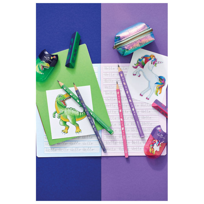 OLOVKA GRAFITNA HB UNICORN FABER-CASTELL 111510 ROZA