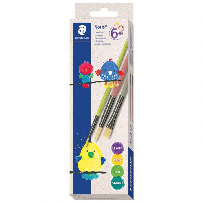 SET KISTOVA OD SINTETIČKIH VLAKANA PK3 STAEDTLER 989R-S BK3 SORTIRANO BLISTER * DO ISTEKA ZALIHA