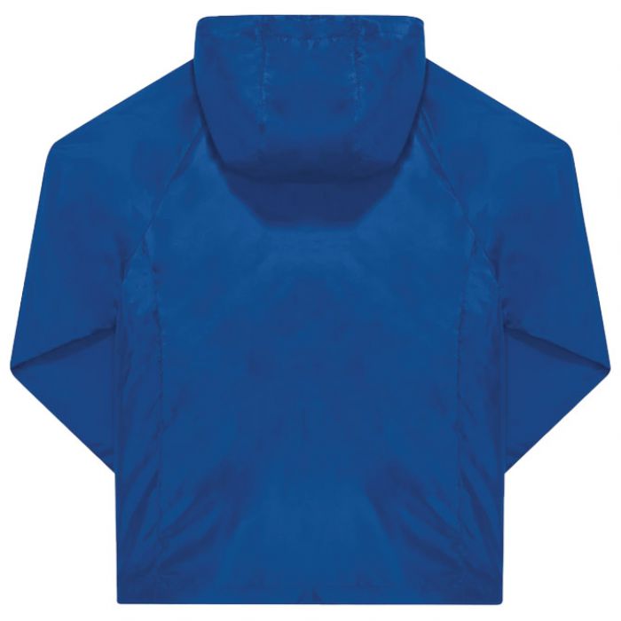 VJETROVKA S KAPULJAČOM ZIP UNISEX B&C # RESET LINED WINDBREAKER TAMNO PLAVA 2XL