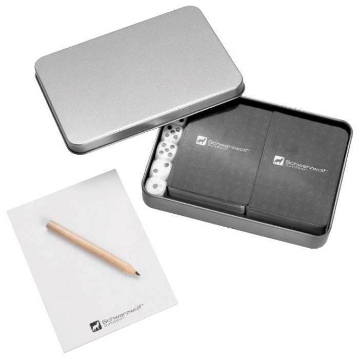 SET KARTE IGRAĆE ZA POKER  PLUS  KOCKICE ZA JUMB MURRAY SCHWARZWOLF F7003300AJ3