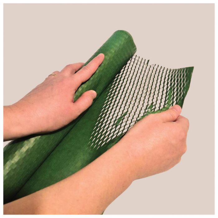 PAPIR OMOTNI SAĆASTI ROLA 80G 50CMX10M "BI WRAP MINI" TAMNOZELENI