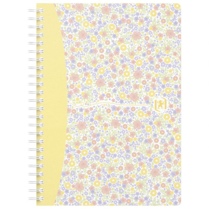 BLOK KOLEGIJ A5 CRTE  60L FLORAL PASTEL OXFORD 400094953 SORT