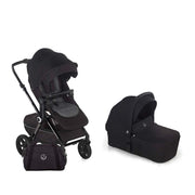 JANE Crosslight 3 Silver Shadow dječja kolica 2u1, Cold Black