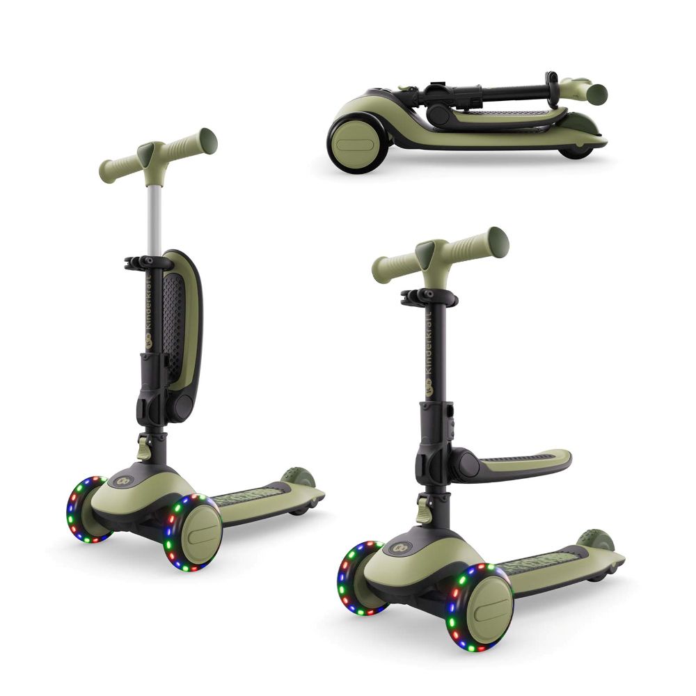 Kinderkraft romobil HALLEY 2, Grassland green