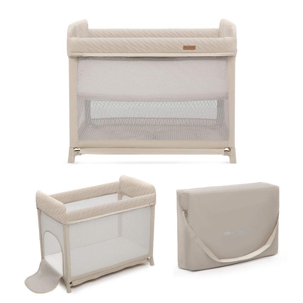 Kinderkraft Putni krevetić Moon Dream, Beige
