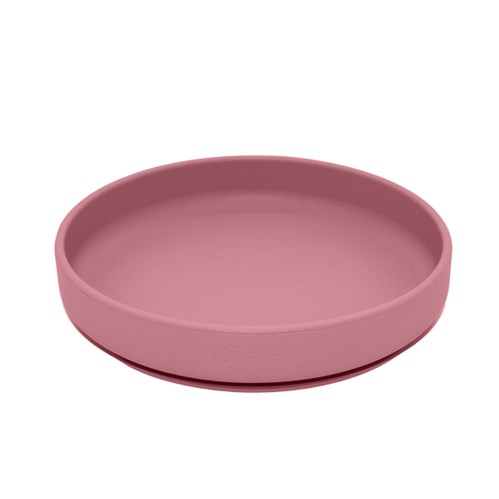 PETITE&MARS Silikonski tanjur s vakuumom 6 m+ Take&Match, Dusty Rose