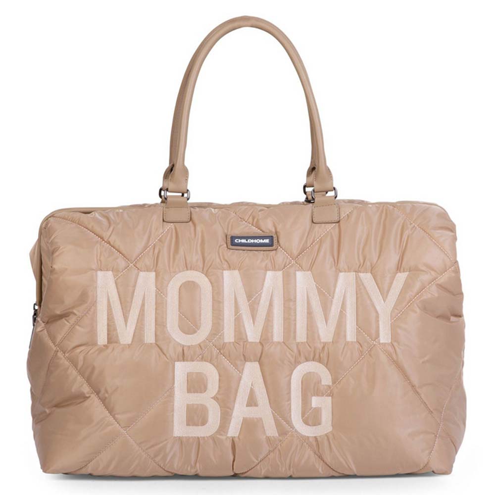 Childhome Torba Mommy bag, Puffered - Beige