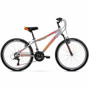 Bicikl ROMET RAMBLER 24 greyredorange 13/S
