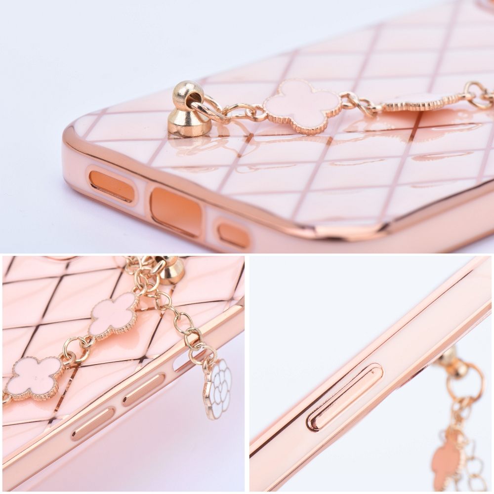TREND maska s řetízkem pro iPhone 11 růžová
