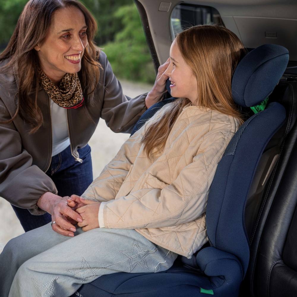 Kinderkraft autosjedalica Comfort Up 2 plus i-Size 9-36 kg (76-150 cm) bez Isofix-a, Grey