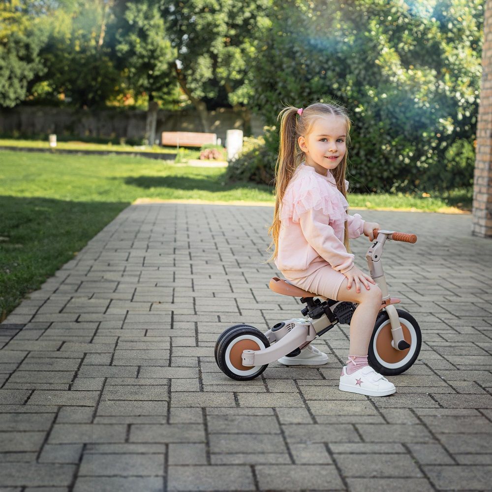 PETITE&MARS Tricikl Turbo Plus 5 u 1, Desert Sand