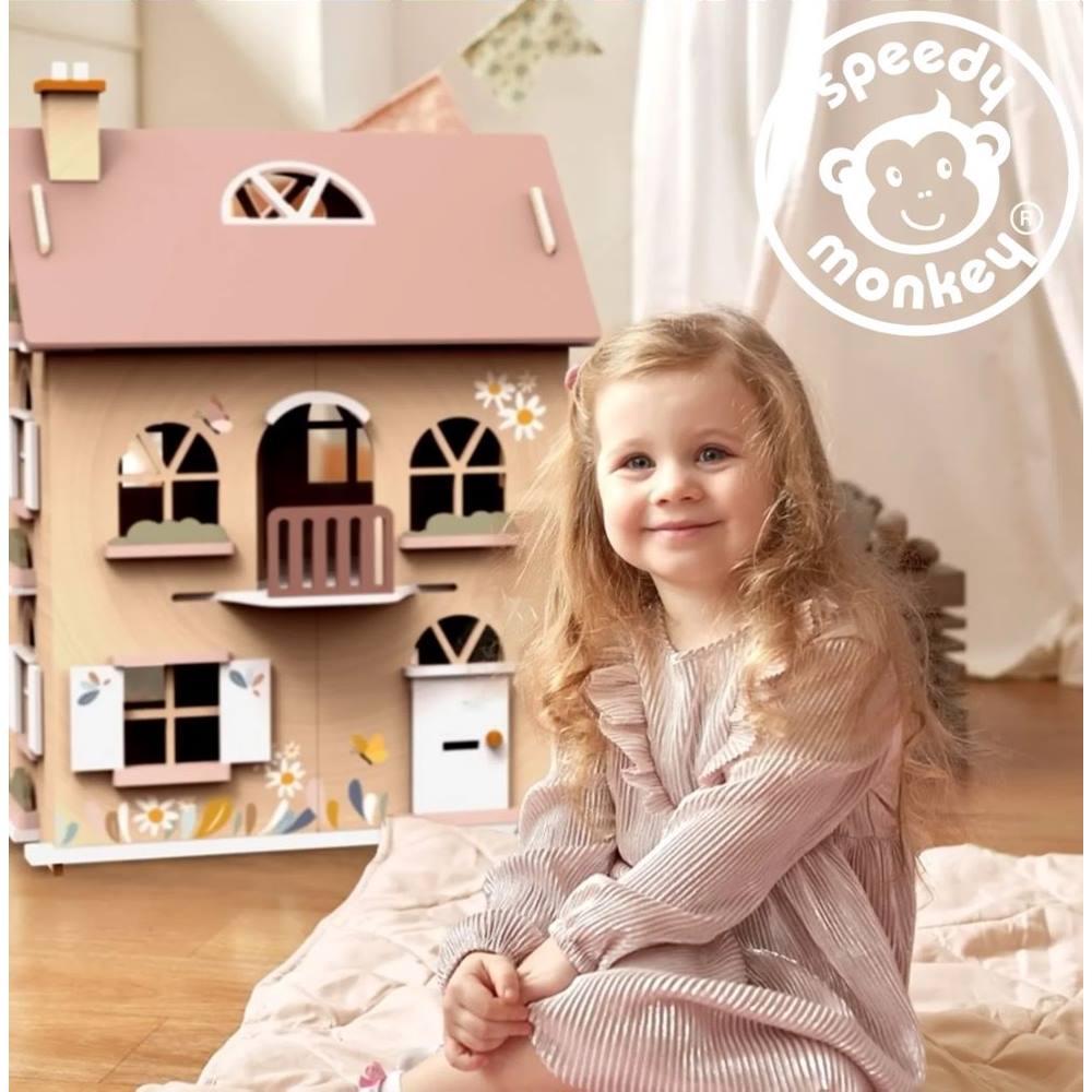 Speedy Monkey Drvena igra Doll Kitchen