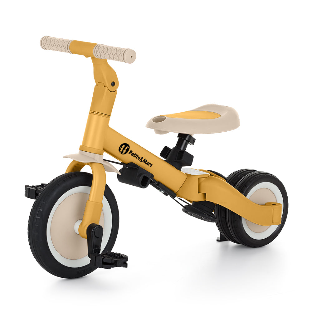 PETITE&MARS Tricikl Turbo 5 u 1, Intense Ochre