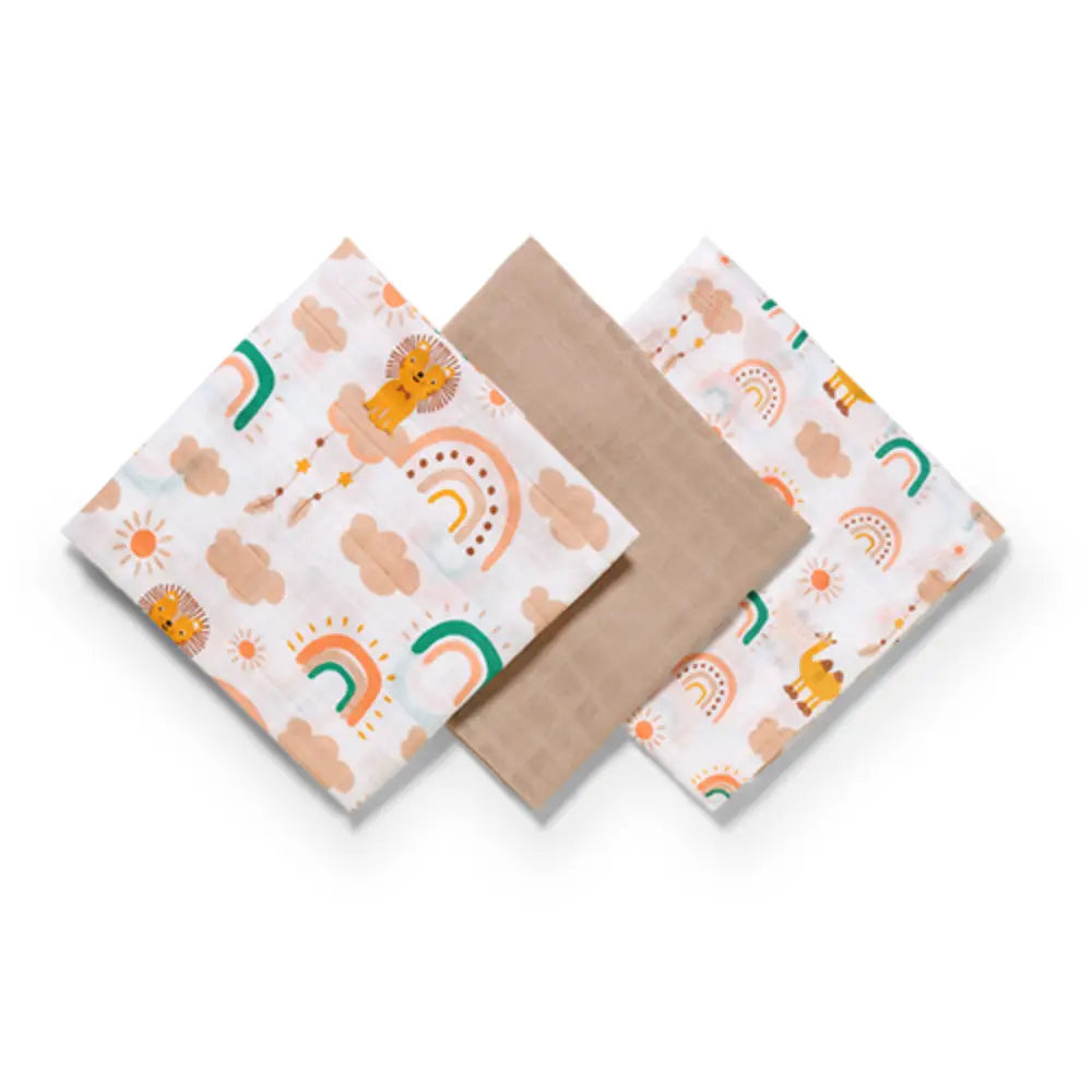 BabyOno Tetra pelene Muslin Duga, bež