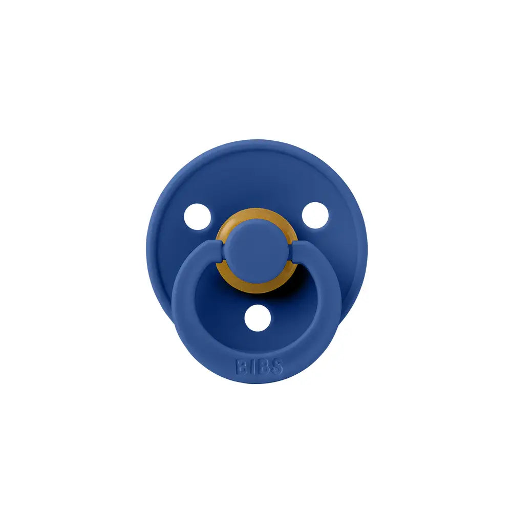 BIBS Colour dude (okrugle) - Vanilla/Cornflower (vel.1)