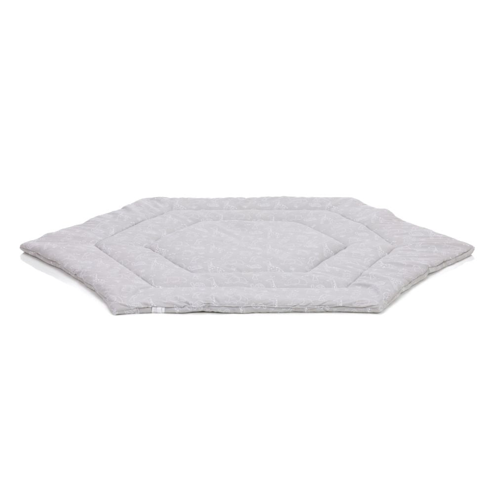 Fillikid podloga Jersey za vrtić Prag/Atena Hexagon, Safari grey