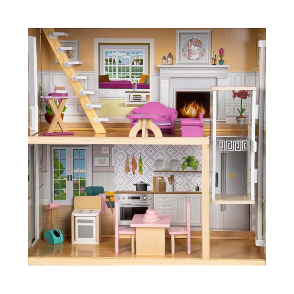 Ecotoys Kućica za lutke Residence XXL, Maya