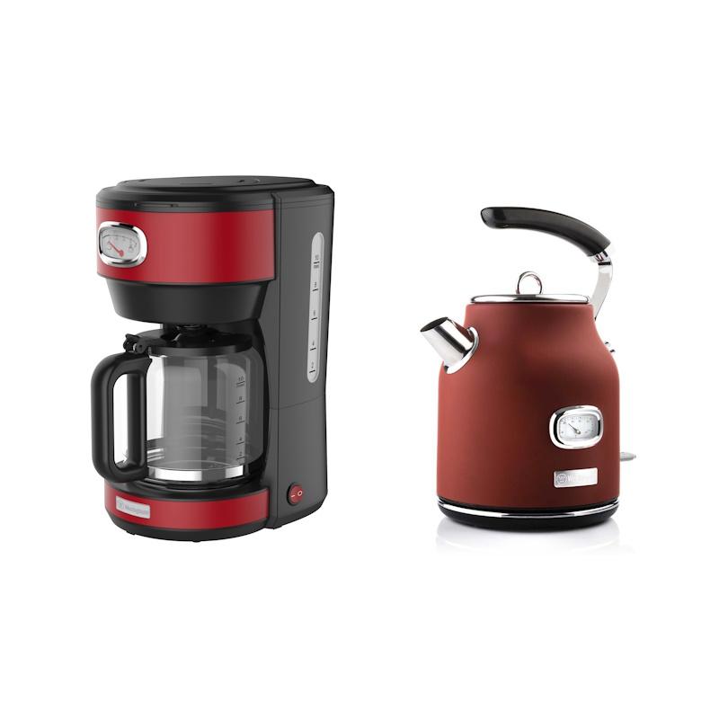 Westinghouse Retro Red coffee set