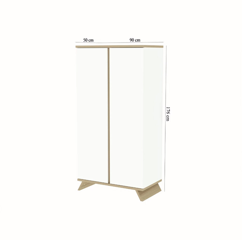Faktum Sienna ormar s 2 vrata, White