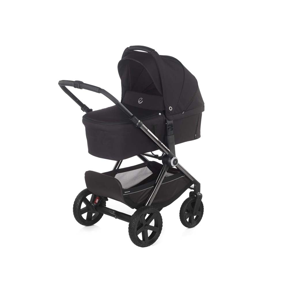 JANE Crosslight 3 Silver Shadow dječja kolica 2u1, Cold Black