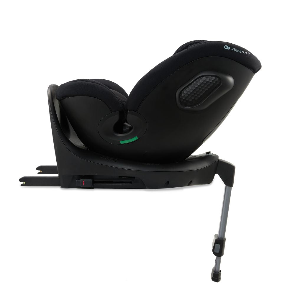 Kinderkraft autosjedalica XRIDER 2 i-Size 0-36 kg (40-150 cm) 360, crna