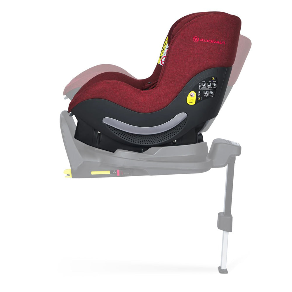 Autosjedalica Avionaut AeroFix AirFlow (0-18,5 kg), Red
