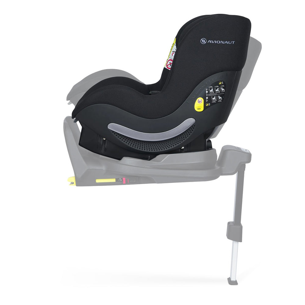 Autosjedalica Avionaut AeroFix AirFlow (0-18,5 kg), Black