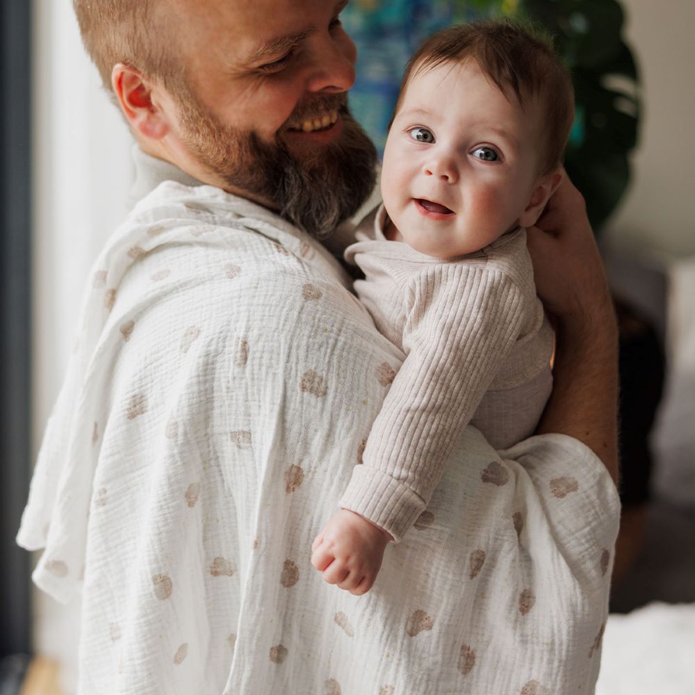 BabyOno Tetra pelene Muslin Ovca, bež