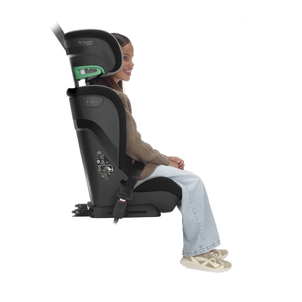 Be Cool autosjedalica Bravo i-Size 15-36 kg (100-150 cm), Be Smoke