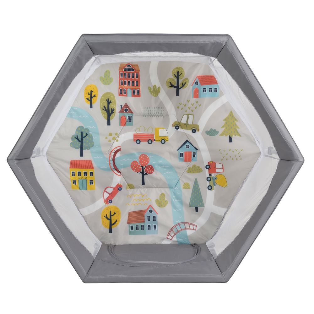 Cangaroo Playbox dječja igraonica/vrtić, siva