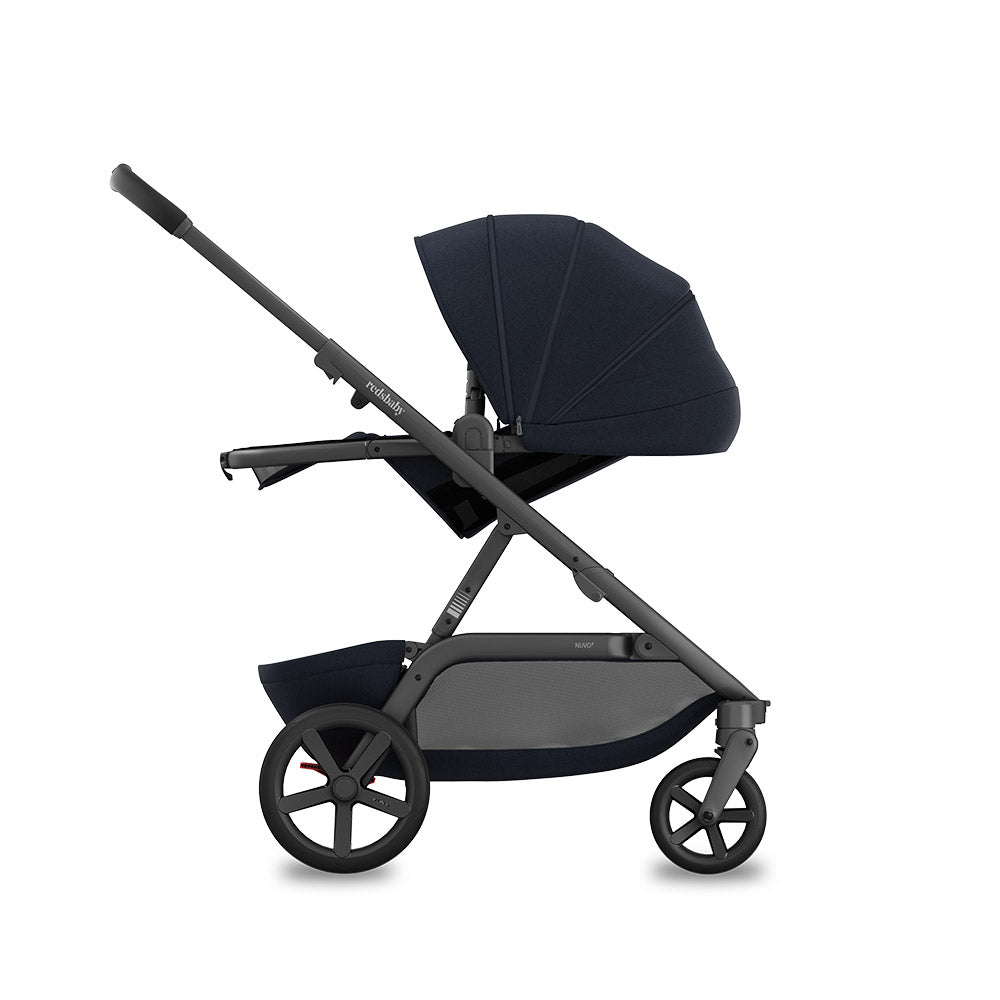 REDSBABY NUVO 2 Single dječja kolica 2u1, Midnight Blue
