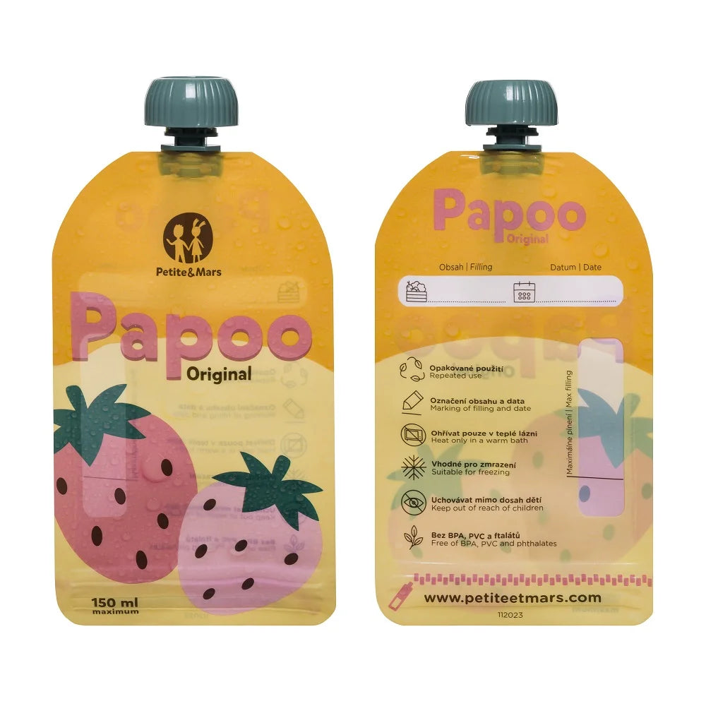 PETITE&MARS Papoo Original vrećice za kašice 6 kom