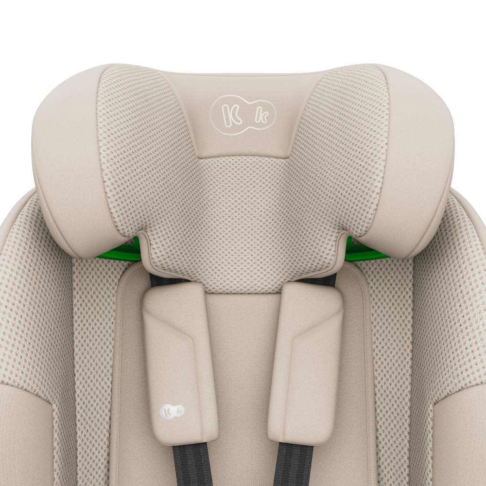 Kinderkraft autosjedalica Comfort Up 2 plus i-Size 9-36 kg (76-150 cm) bez Isofix-a, Beige