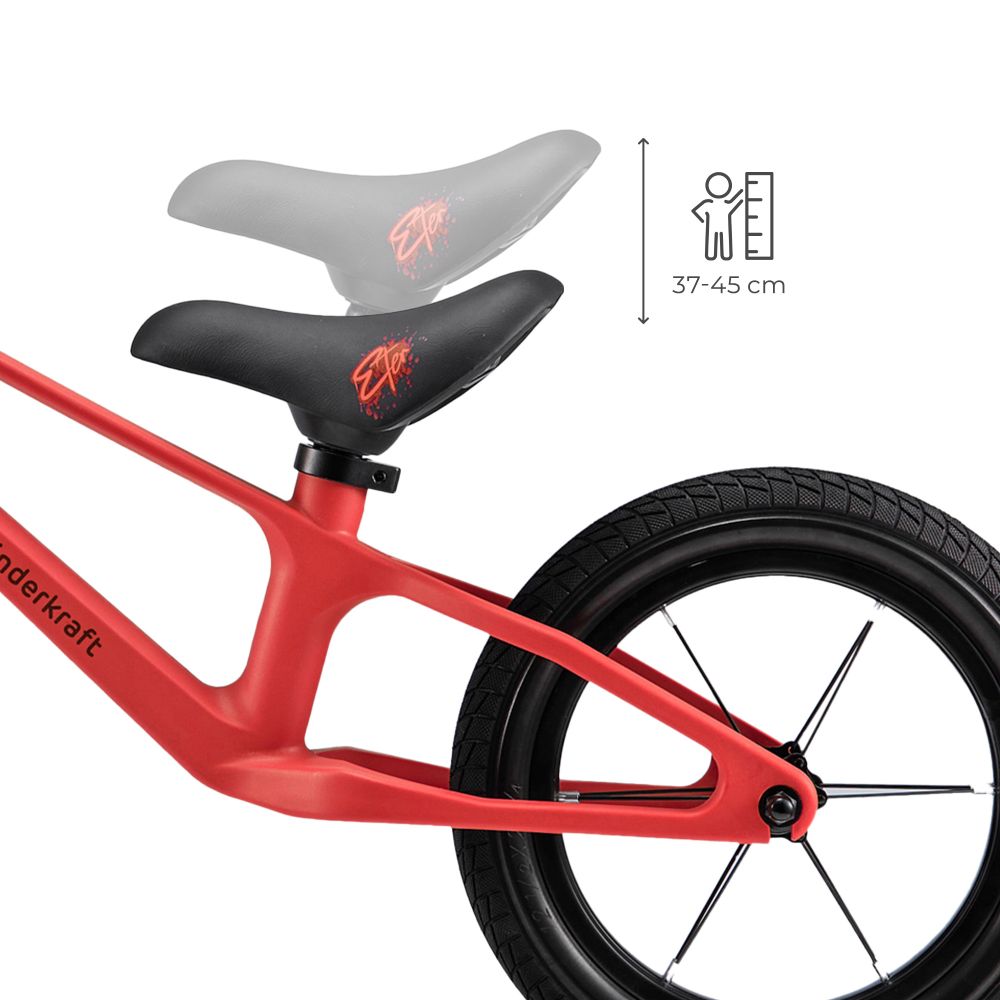 Kinderkraft balans bicikl ETER, Red