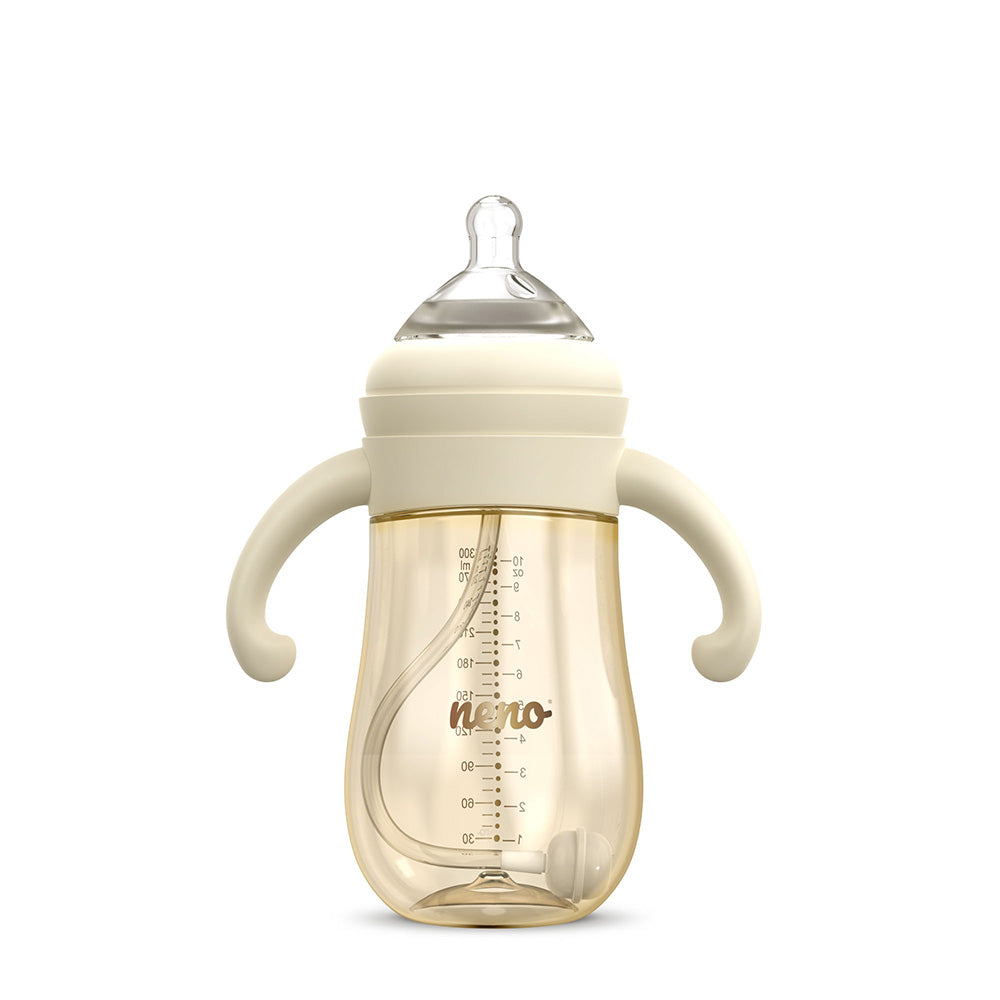 NENO MIO Rabbit 3u1 bočica za hranjenje 300 ml, Cream