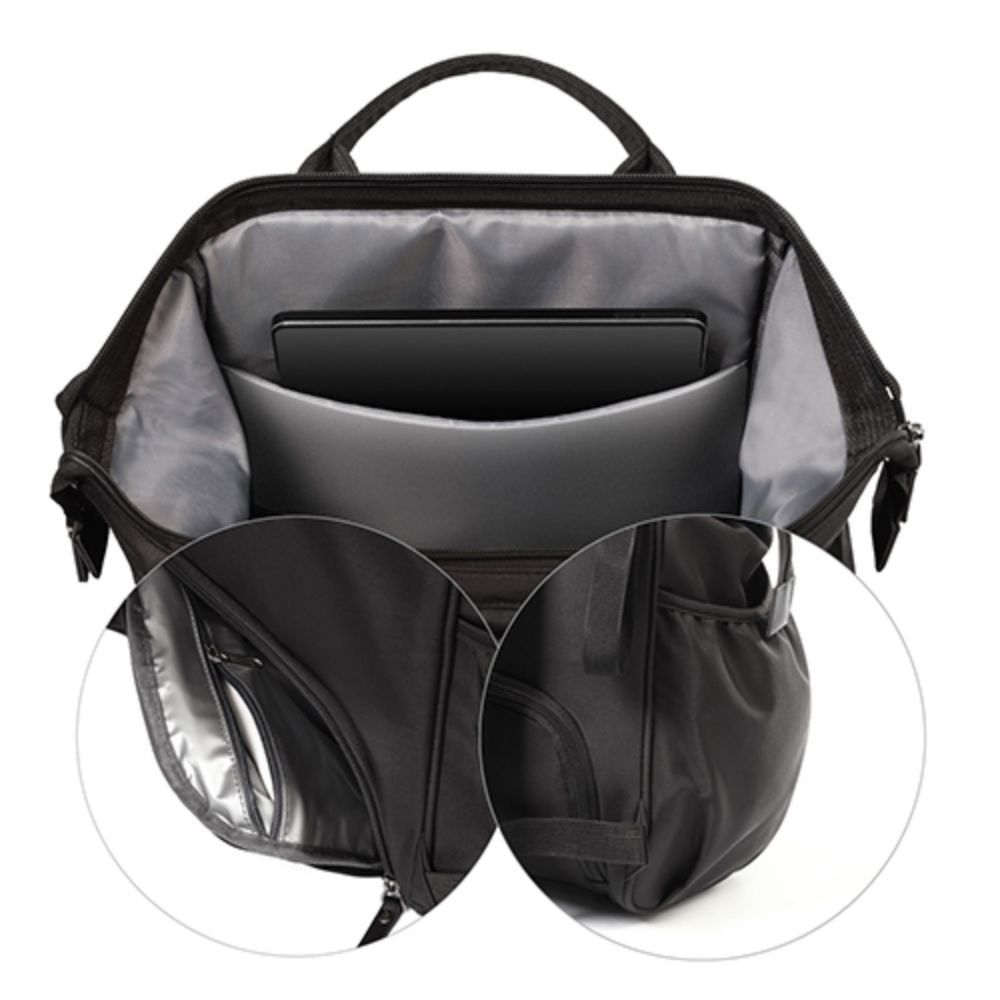BabyOno Modern style ruksak, Black