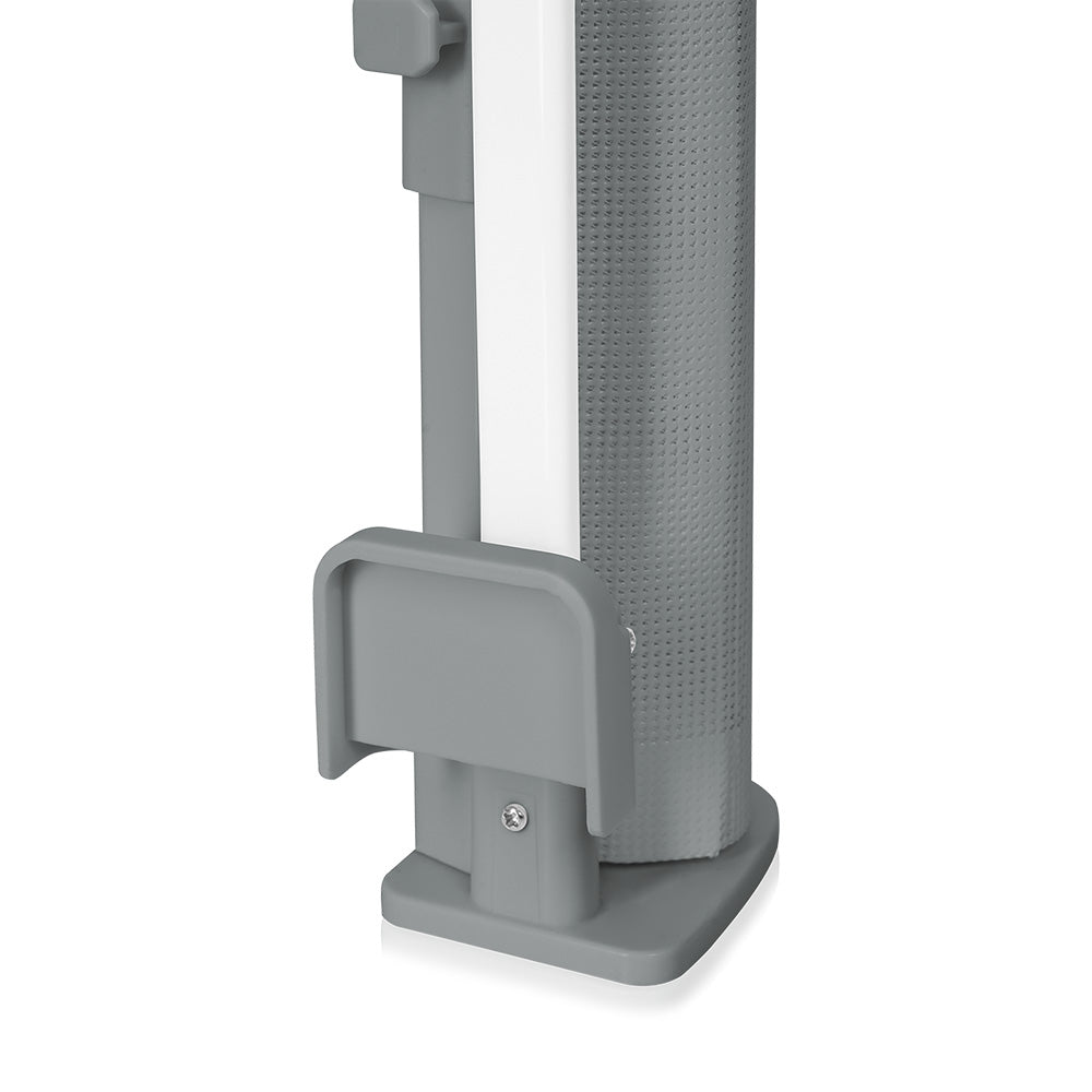 Lionelo zaštitna ograda Thea do 140 cm, Grey Concrete