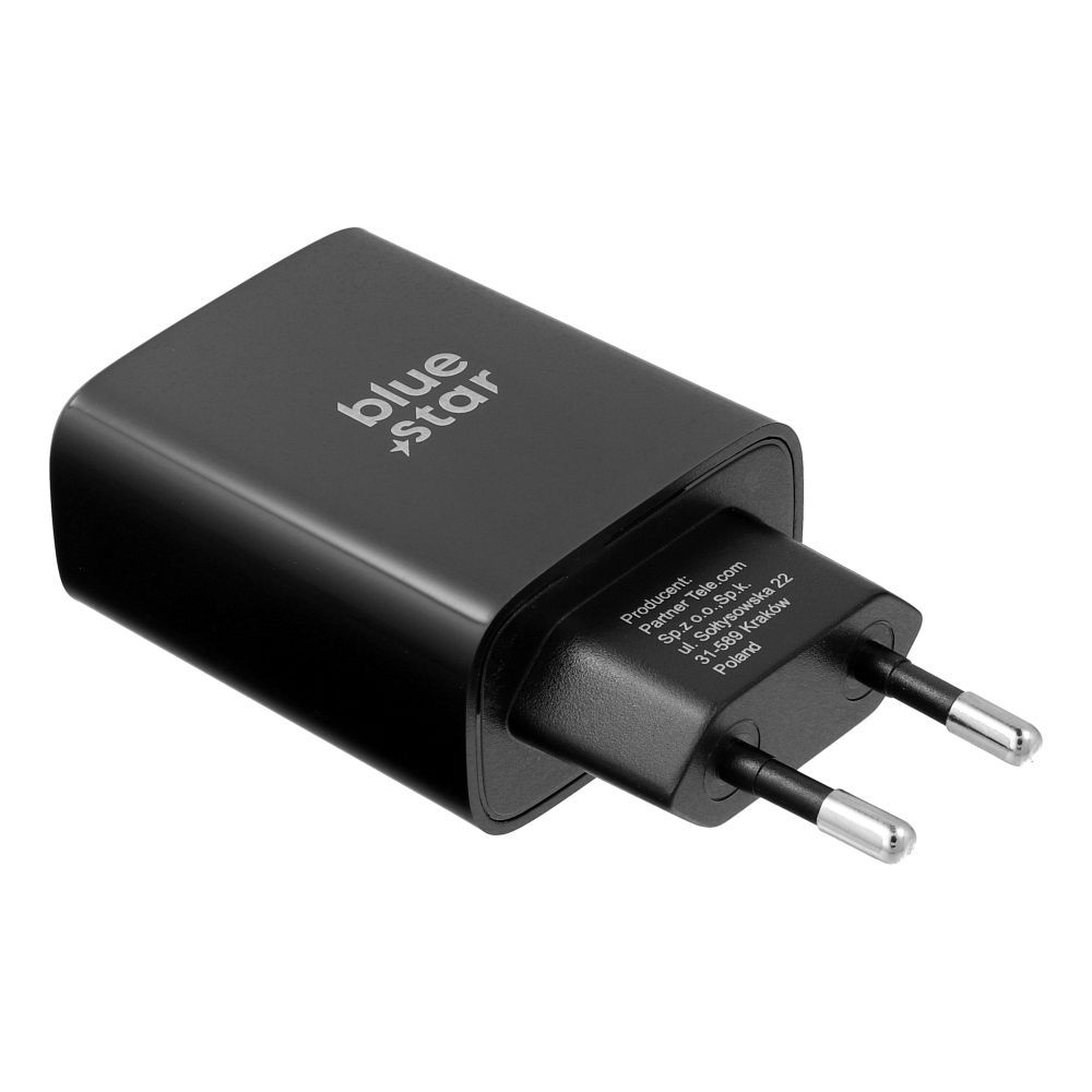 Punjač za telefon 35W USB C - QC4.0 - PD 3A- Blue Star TFB-TC-35WPD crni