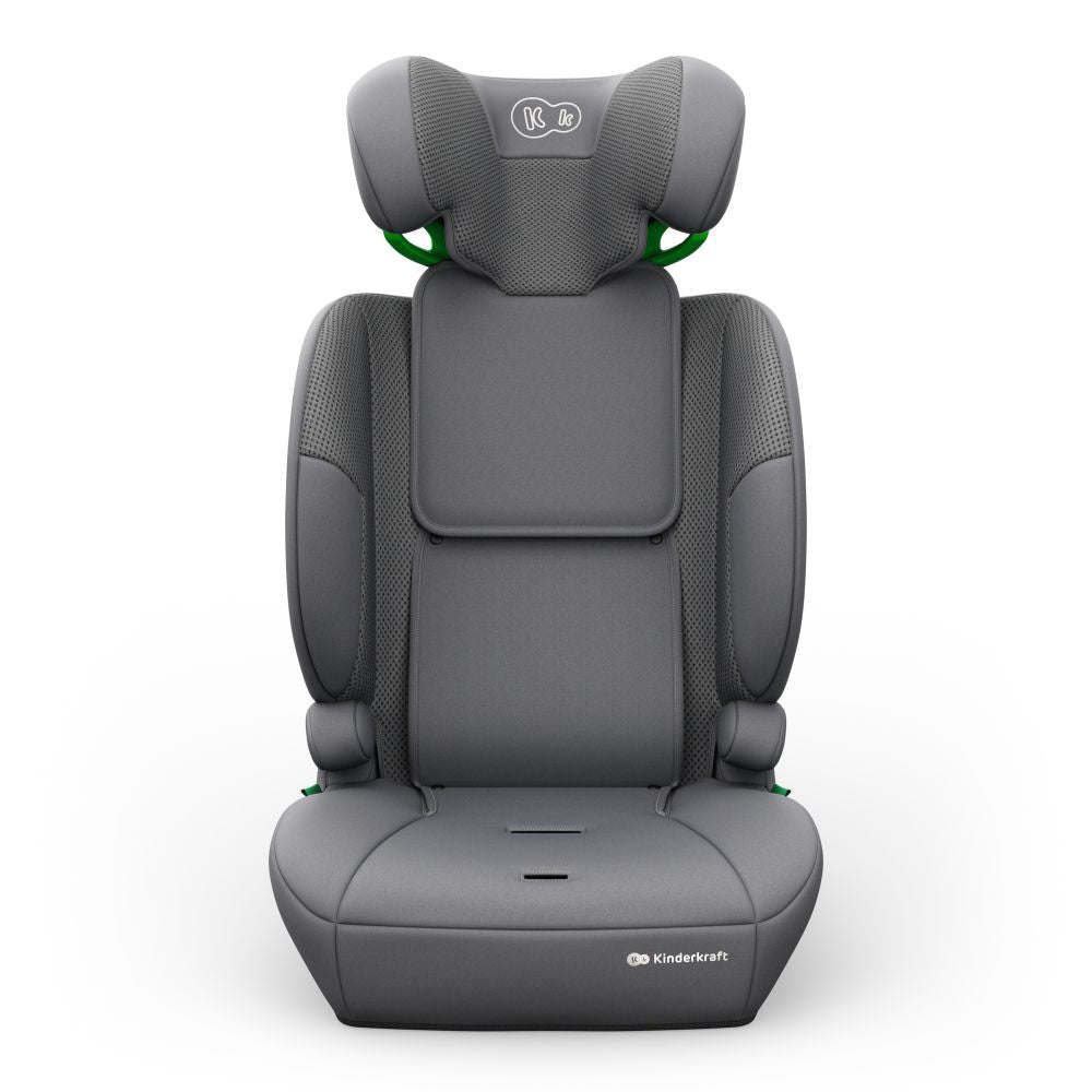 Kinderkraft autosjedalica Comfort Up 2 plus i-Size 9-36 kg (76-150 cm) bez Isofix-a, Grey