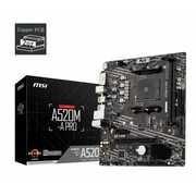 MSI A520M-A PRO matična ploča AMD A520 Priključnice AM4 Mikro ATX