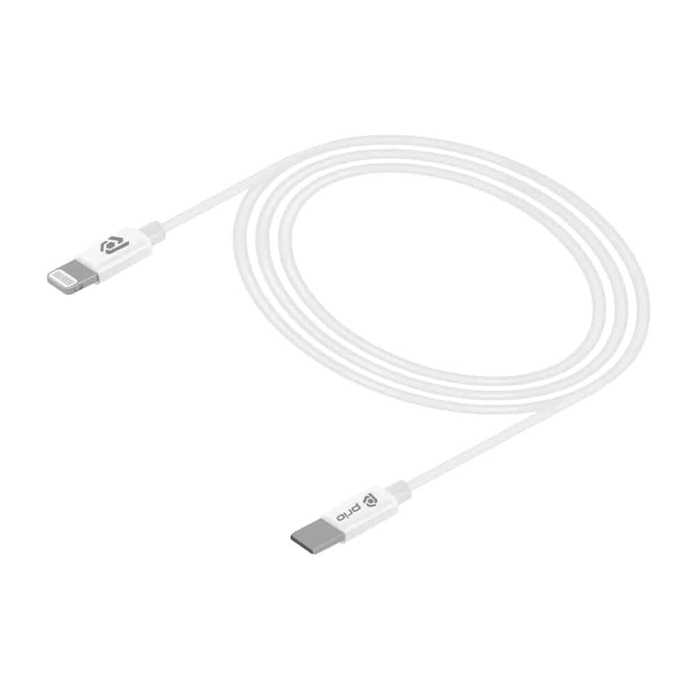 Prio Charge&Sync USB C na Lightning Cable MFi certificiran 1m bijeli