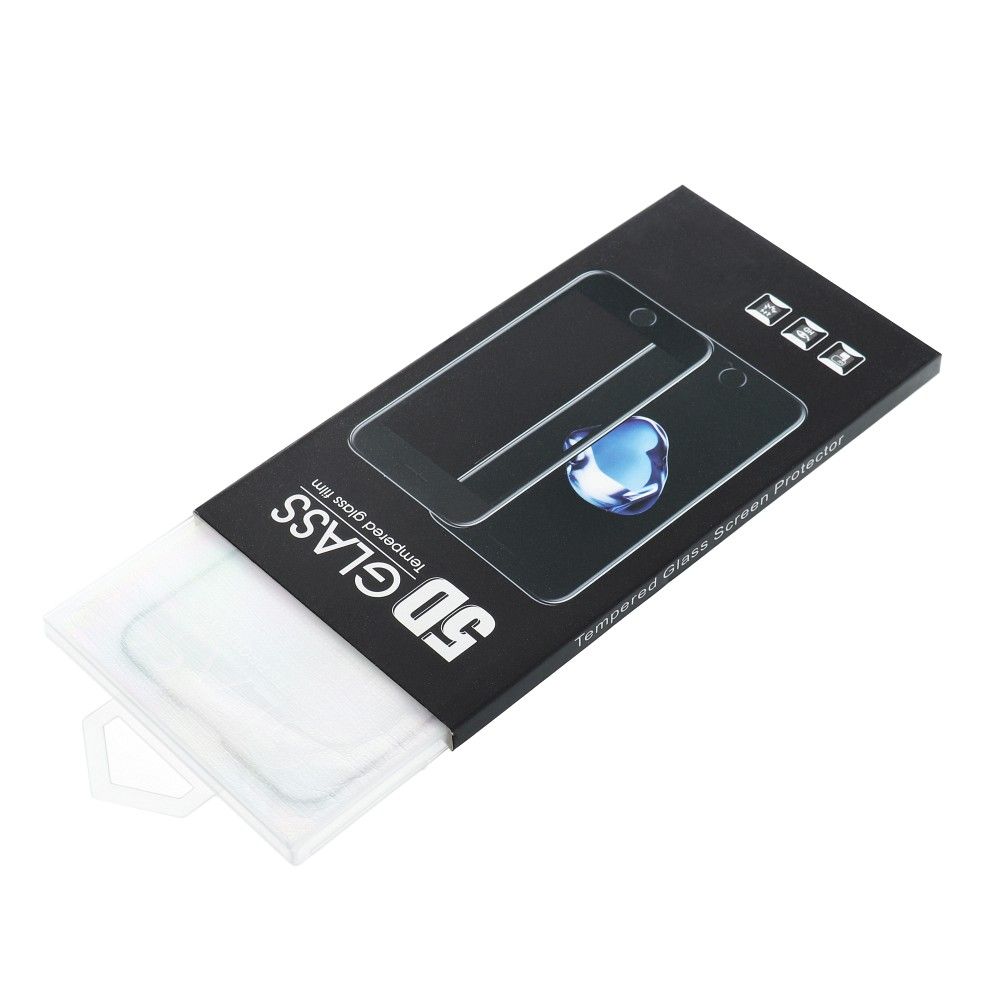 5D Full Glue kaljeno staklo za Motorola G06 / G06 Power – sa crnim rubom