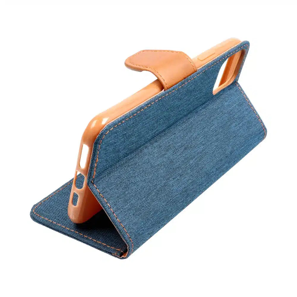 CANVAS Book case preklopna futrola za XIAOMI Redmi 12 4G / 12 5G navy plava