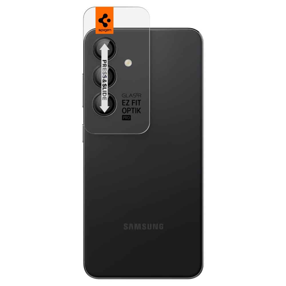 SPIGEN OPTIK.TR EZ FIT Zaštita za kameru 2 kom za SAMSUNG S24+PLUS crna