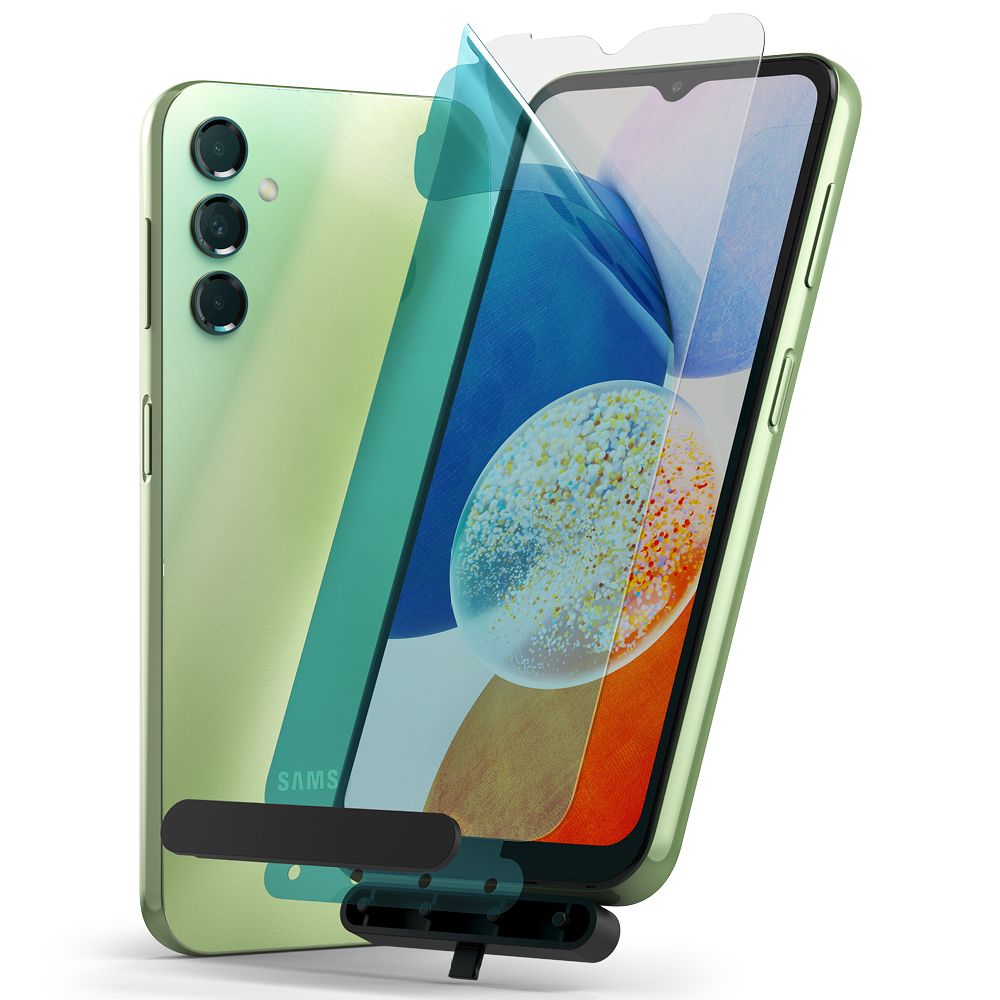 KALJENO STAKLO RINGKE TG 2-PACK ZA SAMSUNG GALAXY A14 4G / 5G CLEAR