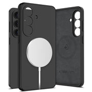 Tech-Protect silikonska MagSafe maskica za Samsung Galaxy S26+Plus – crna