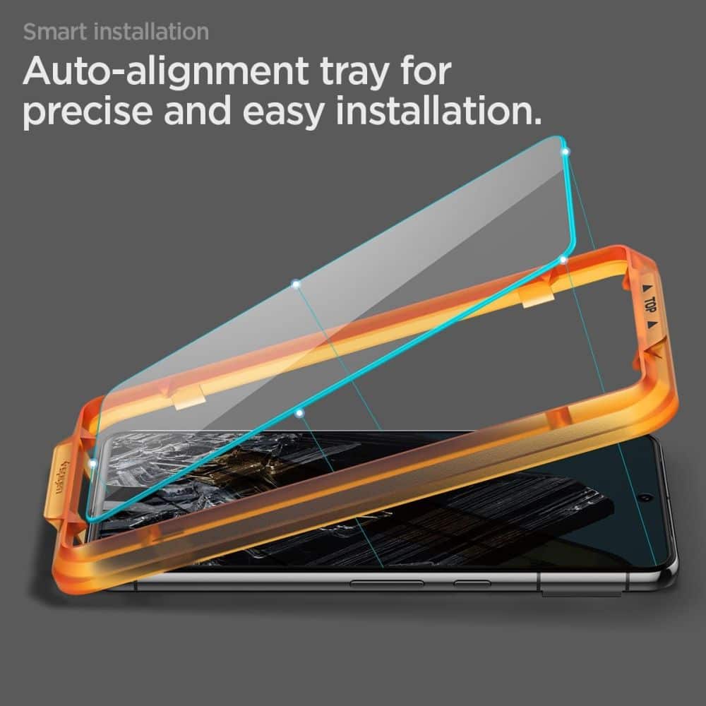 Spigen – Glas.tR Align Master (2 ks) pro Google Pixel 8 – Clear