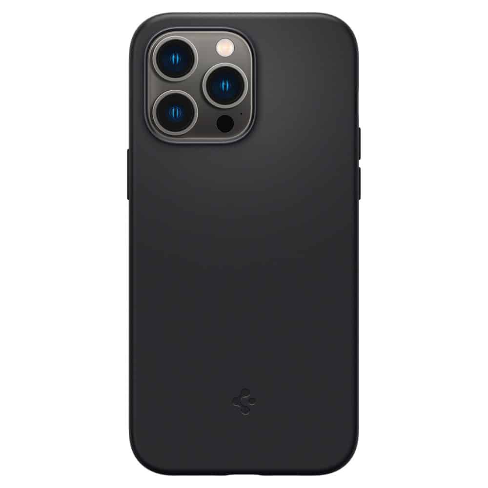 SPIGEN SILICONE FIT MAG MAGSAFE POUZDRO PRO IPHONE 14 PRO MAX ČERNÉ