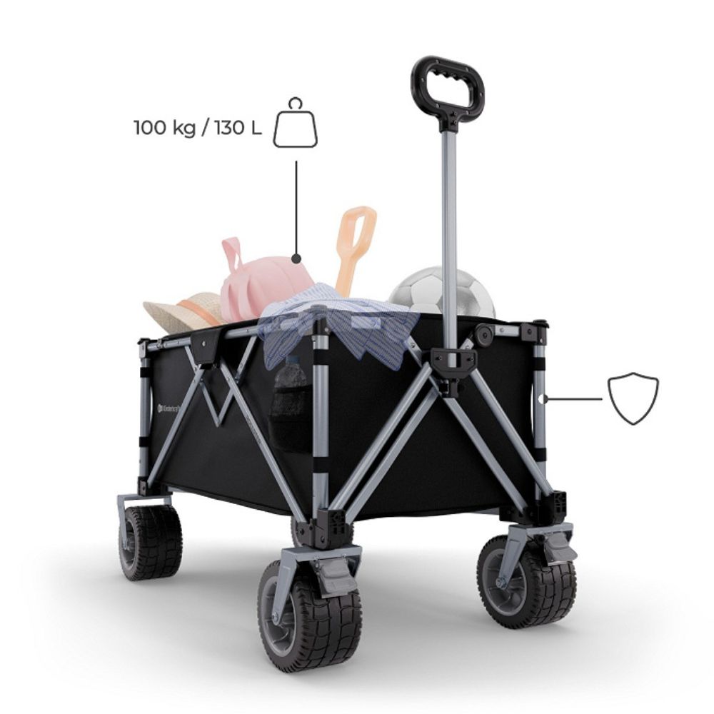 Kinderkraft Sklopiva kolica ROLLSTER 90x58 cm, Mystic Black