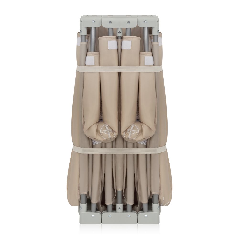 Lionelo dječja igraonica/vrtić Florence Easy Fold 151x185x76,5 cm, Beige Sand